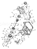Page A Diagram and Parts List for 9493-0 ET2100 Briggs and Stratton Generator